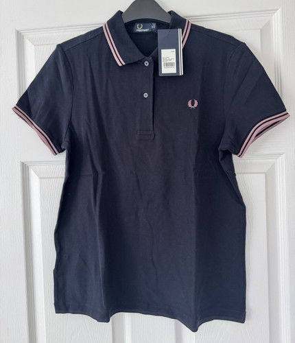 Fred perry navy pink solid - perry, navy/pink