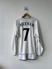 (XL) England 2001-03 Home Long