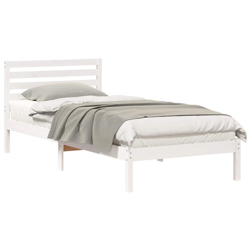 Bed frame with headboard - headboard, solid