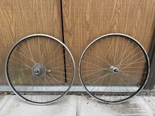 1991 Saracen Wolber superhead wheelset M550 Deore LX hubs mountain bike mtb 26” 