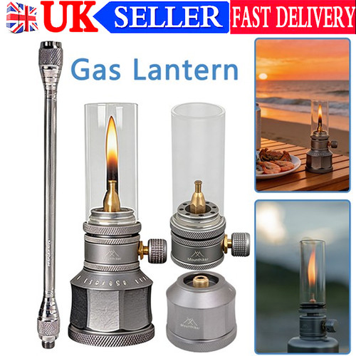 Gas lantern lamp - lamp, compact