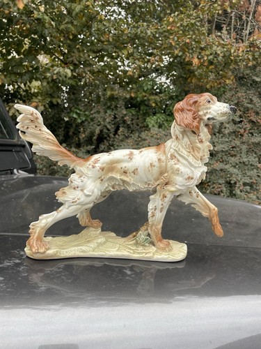 Spaniel gun dog vintage - dog,