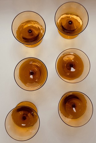 Mid century amber coupe - century,