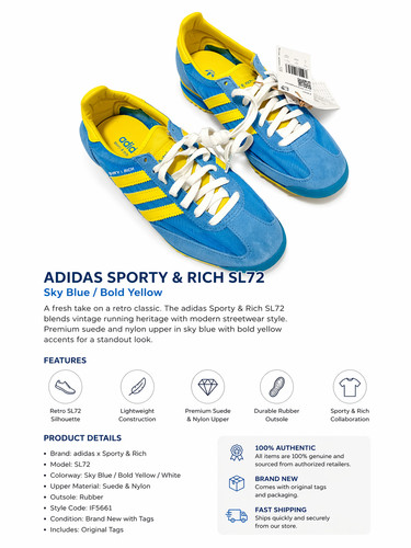 Adidas sporty and rich - sl, 72-