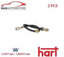 BRAKE HOSE LINE PIPE FRONT HART 262 134 2PCS H NEW OE REPLACEMENT