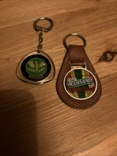 Vintage Scottish Keyring. Set