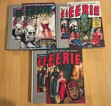 EERIE Slip-Cased Hardback 3 Volume Set / PS Artbooks [MINT]