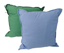 M&S Home Pure Cotton Cushions X 2 Mint Mix 50 x 50 cm New F1