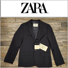 NWT Boys Zara fixed black
