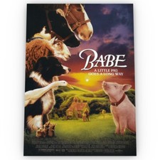 Babe Movie Poster Satin High
