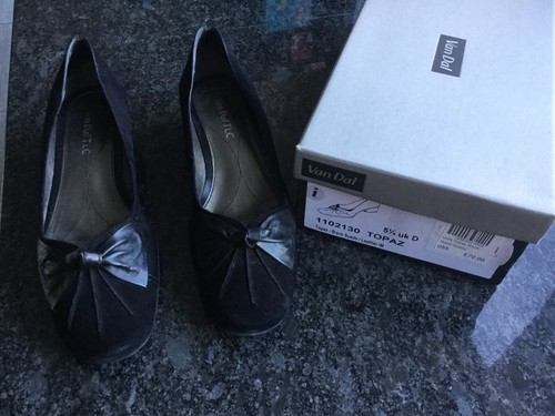 Van dal ladies black - ladies, suede
