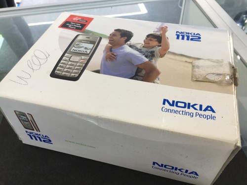 Nokia 1112 dark blue locked - nokia,