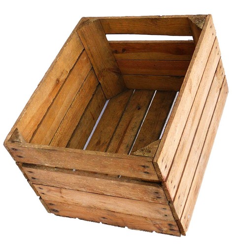 Wooden apple crates - apple, ideal