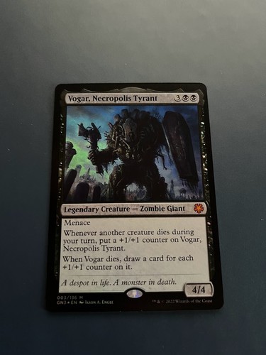 Foil vogar necropolis - 1x,