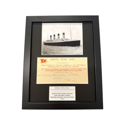 White star line - titanic, 1st