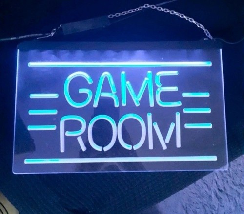 Neon blue led - led, game