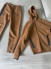 Nike Tech Fleece Tracksuit Brown size S