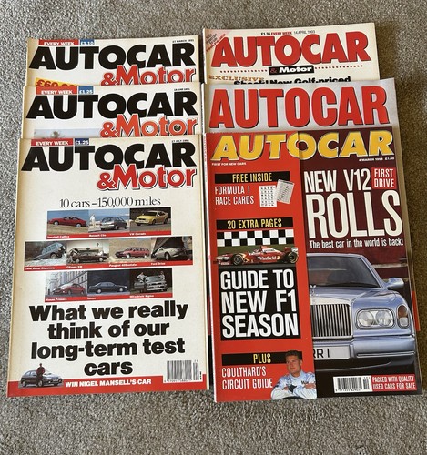 Autocar magazine issues - magazine,