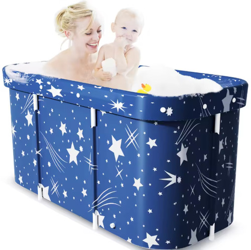 Bathtub foldable free standing - bathtub,