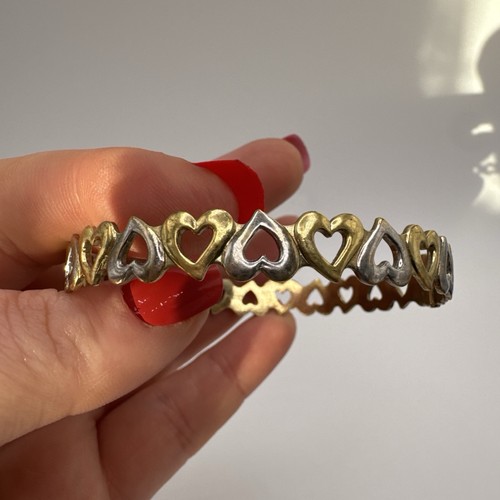 Vintage rolled gold - gold, heart
