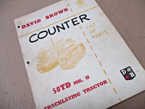 David brown 50td tracklaying - brown,