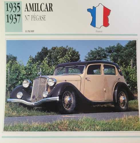 Amilcar car picture spec - amilcar, info