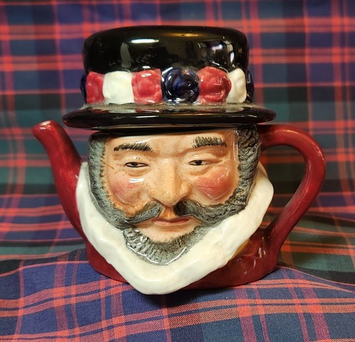 Miniature toby teapot - miniature,