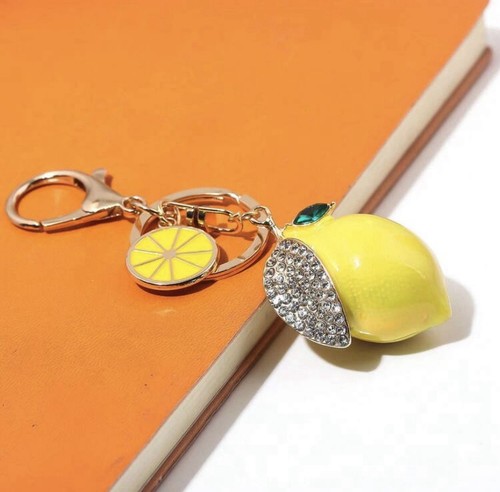 Stunning lemon keychain bag - keychain/,