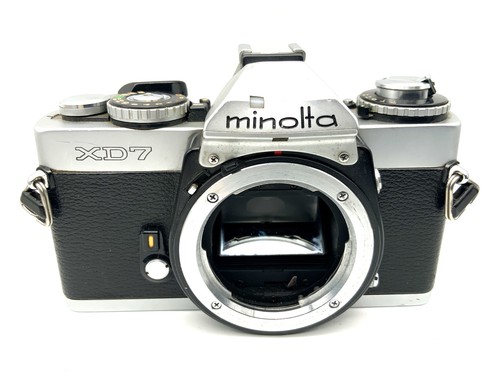Minolta slr 35mm film - xd,