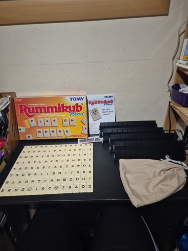 Rummikub word game tomy - -,