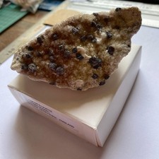 GALENA ON FLUORITE CALCITE