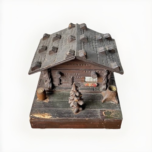 Vintage swiss chalet wooden - vintage,