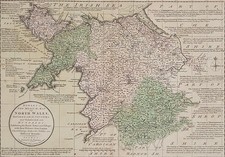 Bowen North Wales Map 1780