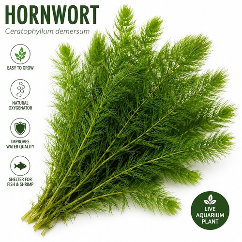 Hornwort aquarium plant - hornwort,