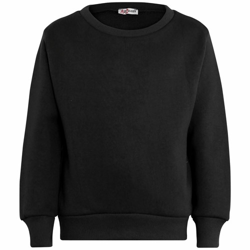 Kids girls boys plain black - plain,