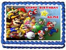 MARIO BROS cake decoration
