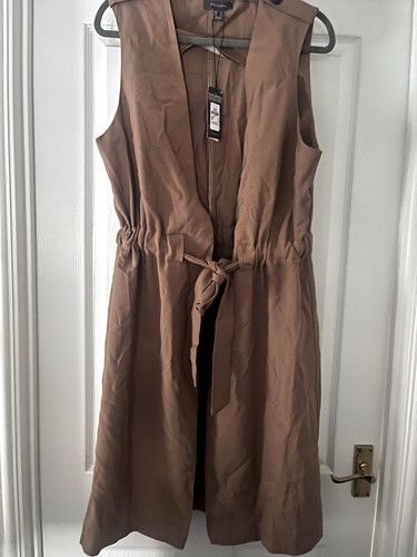 Primark brown sleeveless - brown,