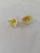 Lemon Rosebud  Earrings/