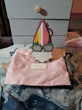Radley Gnome Coin Purse Keyring With Bag Clip .