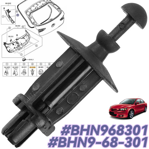 Bhn968301 parcel shelf strap - shelf,