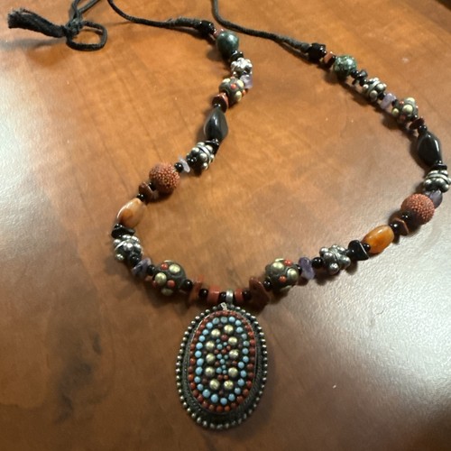 Vtg artisan silver - silver, tribal