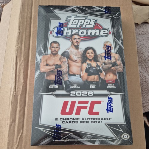 2026 topps chrome - topps, ufc