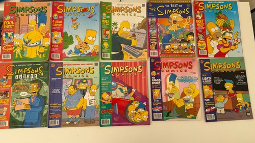 The simpsons comics job lot - the,