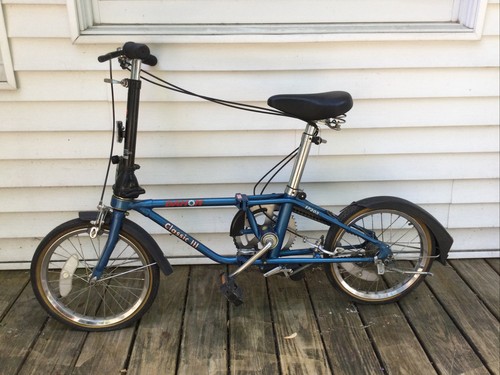 Vintage 1980 blue dahon - vintage,