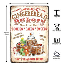 A Retro Metal Kitchen Sign -