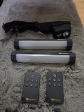 2 × Ridge Monkey Fishing Bivvy light and head torch 