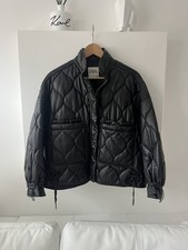 ZARA Black Quilted Faux