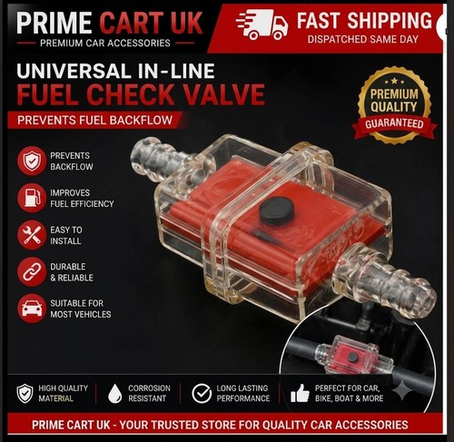 Petrol 6mm fuel inline - 2x,