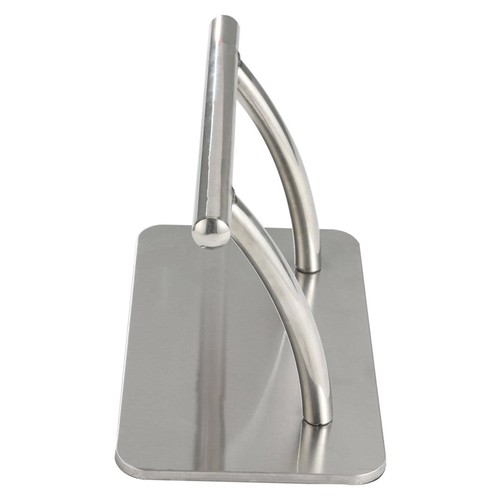 Stainless steel footrest foot - stainless,