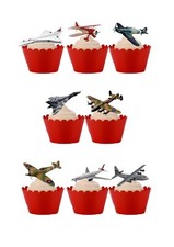 Cake toppers aeroplanes plane - cake,
